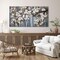 Large Canvas Wall Art for Living Room Wall Decor Abstract White Flower Tree with Gray Driftwood Picture Modern Framed Canvas Prints Artwork Ready to Hang for Bedroom Home Wall Decoration size 29x58